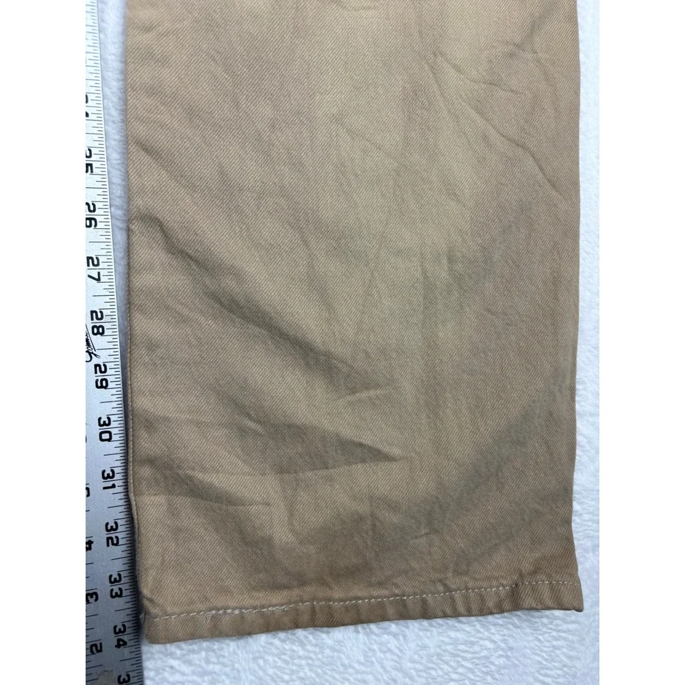 Levis 501 Y2K Original Fit Jeans Mens 36x34 Tan Khaki Cotton Skater Fit